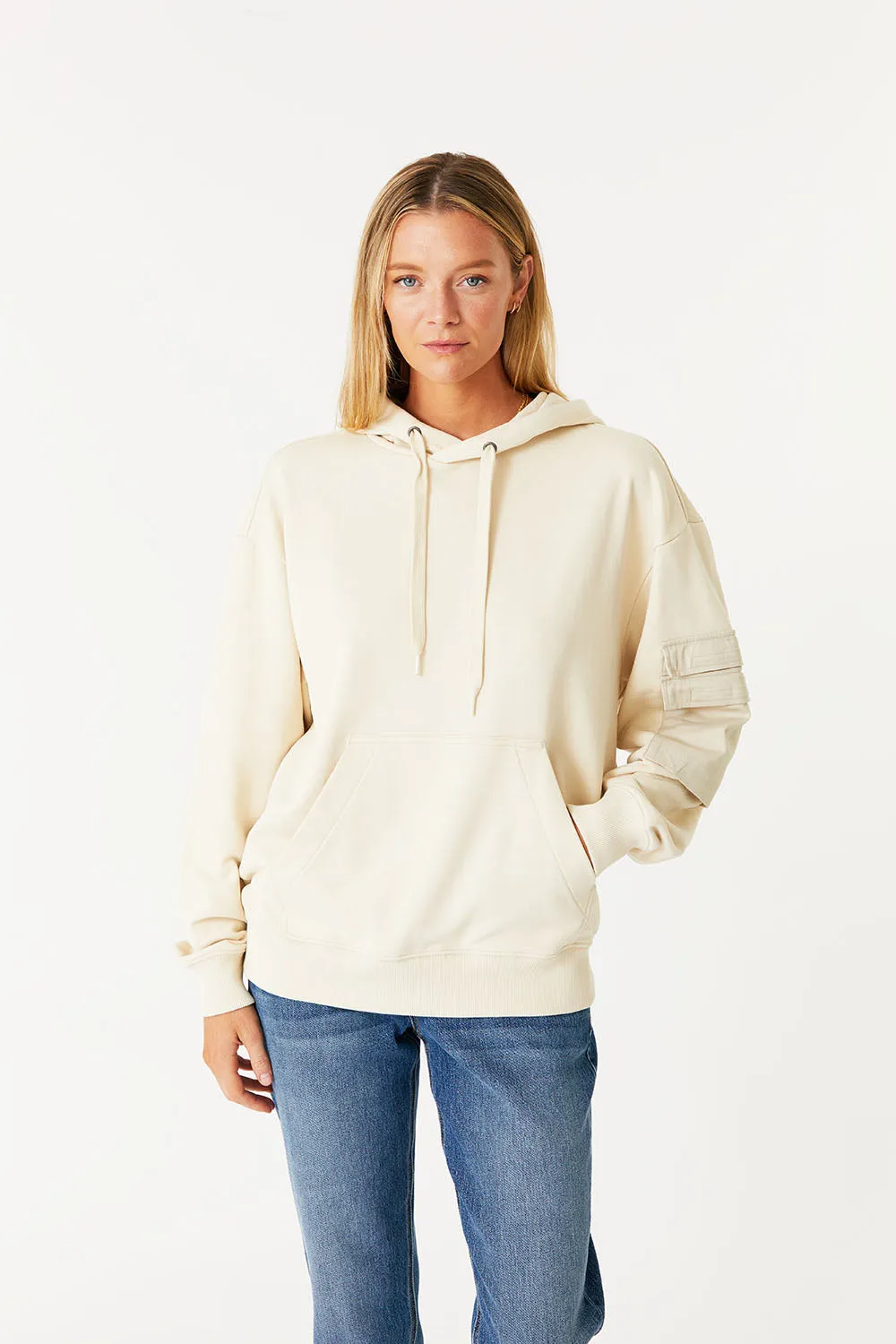 Cotton Fleece - Hooded Sweatshirt sold by Level 99 product image thumbnail 5
