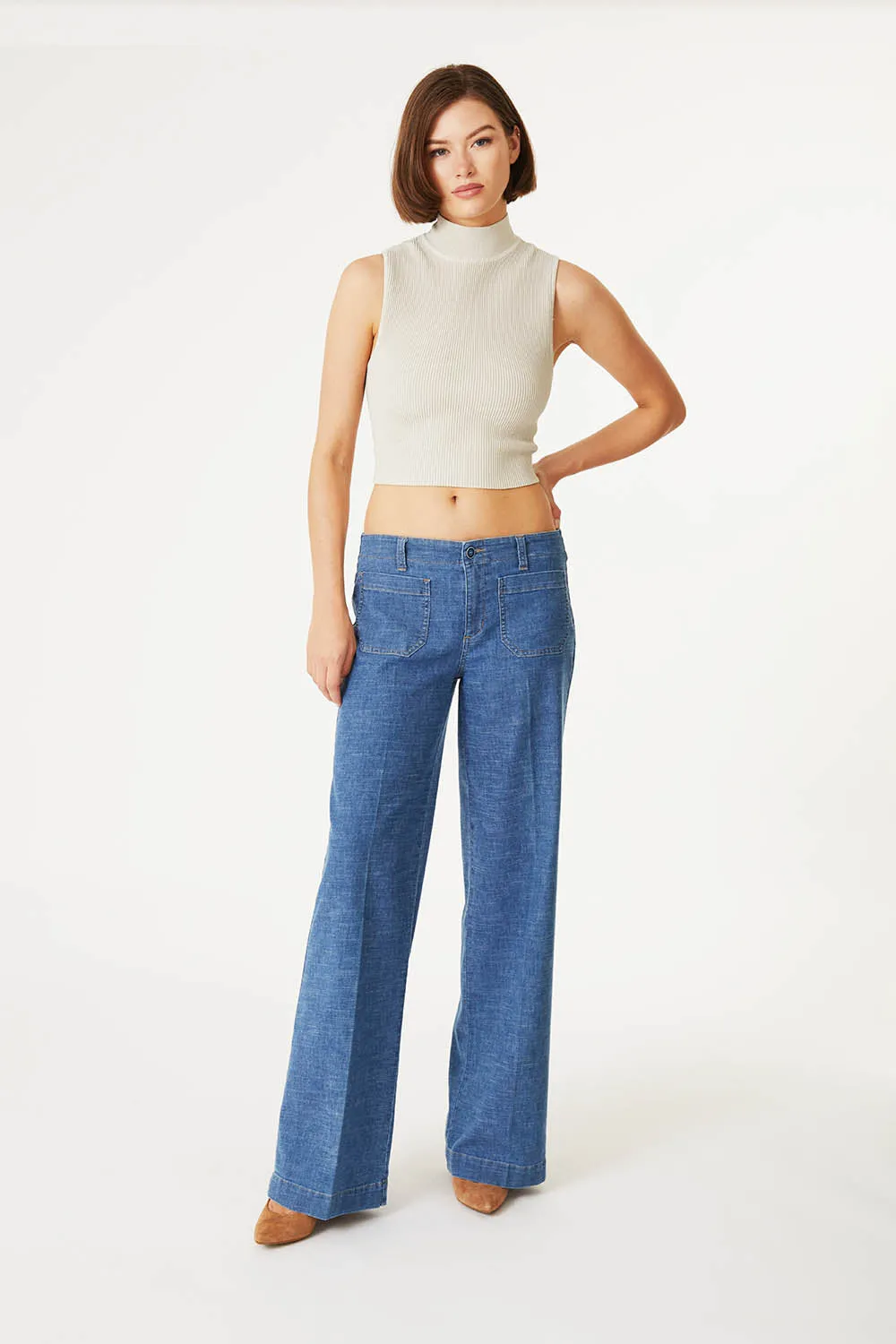 Denim by Nature™ Hampton Wide Leg sold by Level 99 product image thumbnail 4