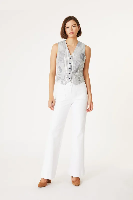 Victoria Denim Trouser sold by Level 99
