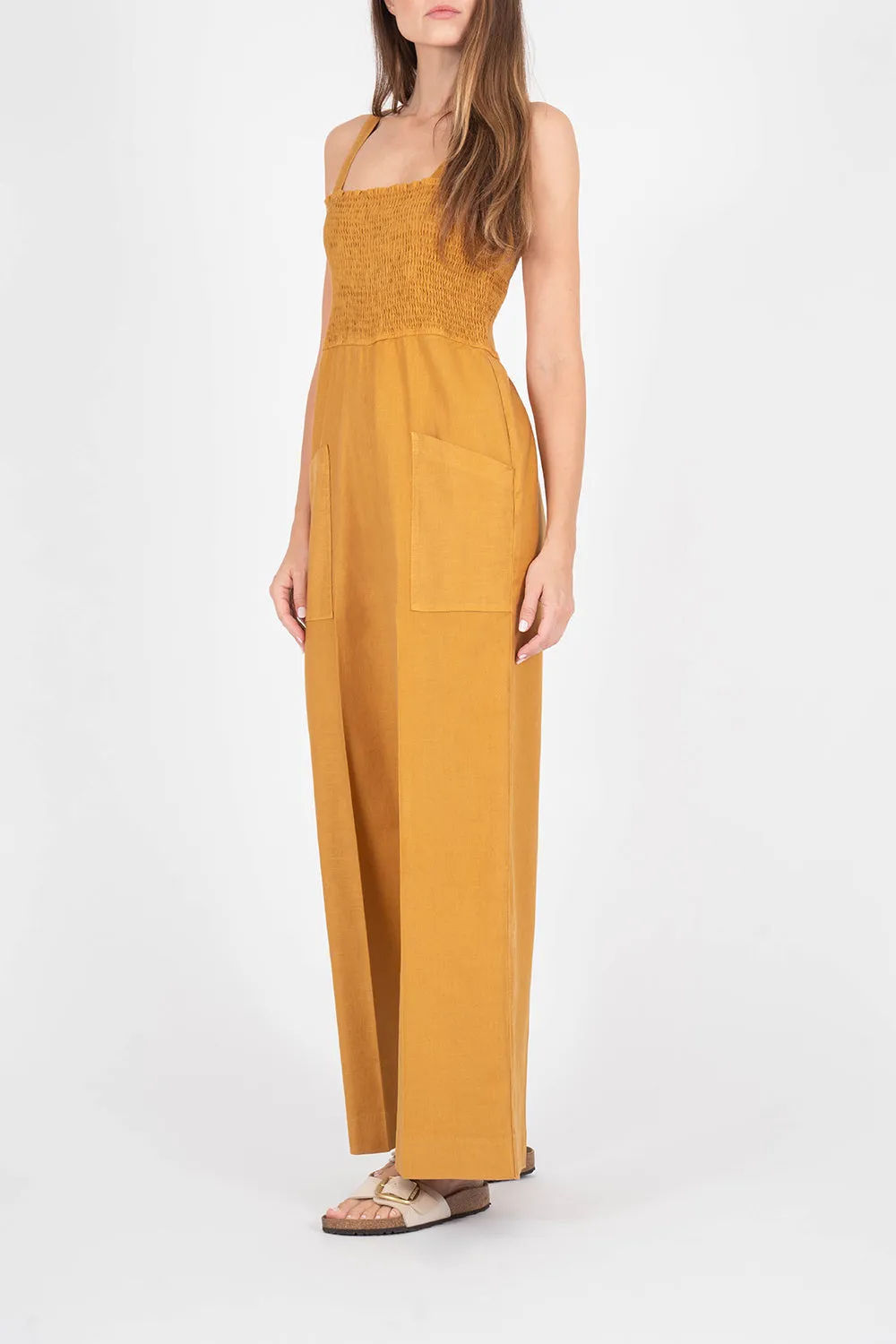 Marine Smocked Jumpsuit sold by Level 99 product image thumbnail 2