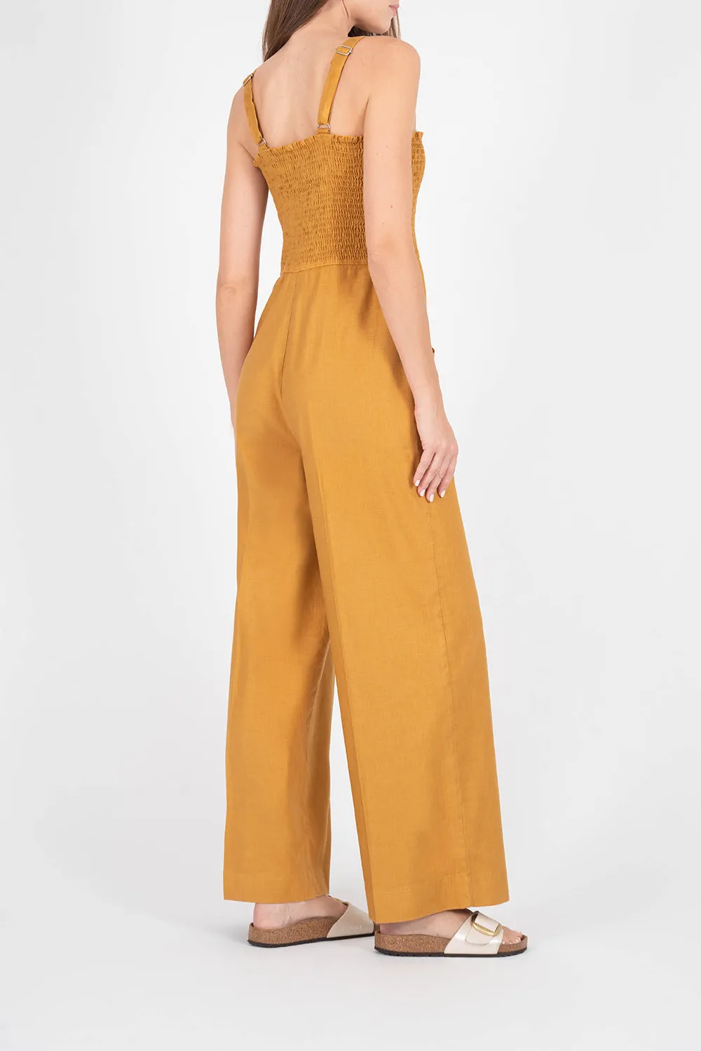 Marine Smocked Jumpsuit sold by Level 99 product image thumbnail 4