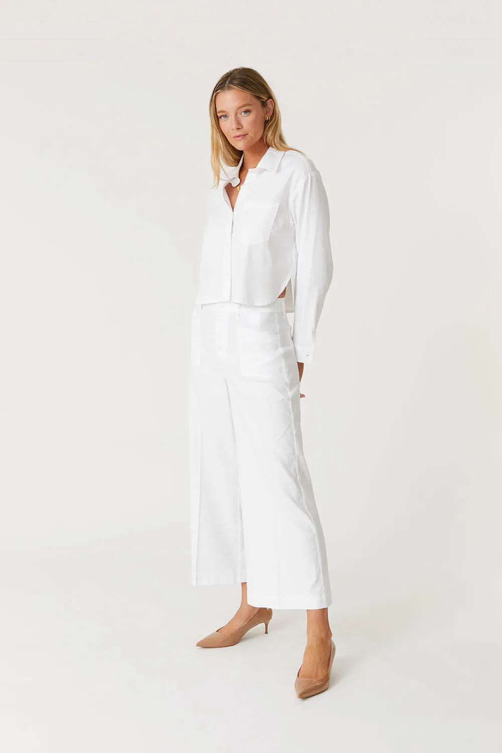 Emme Linen Shirt sold by Level 99 product image thumbnail 5