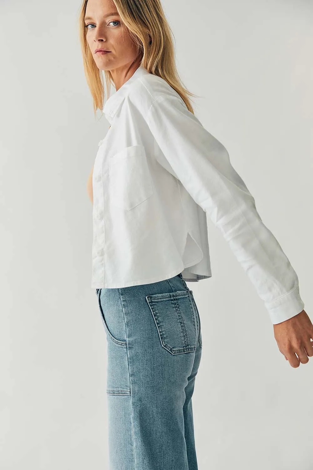 Emme Linen Shirt sold by Level 99 product image thumbnail 2