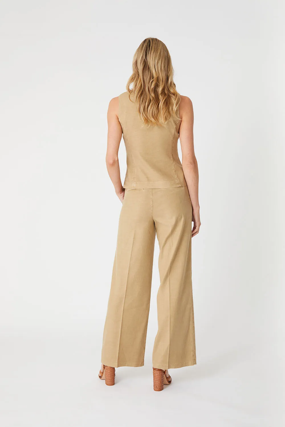 Tallulah Linen Trouser sold by Level 99 product image thumbnail 3