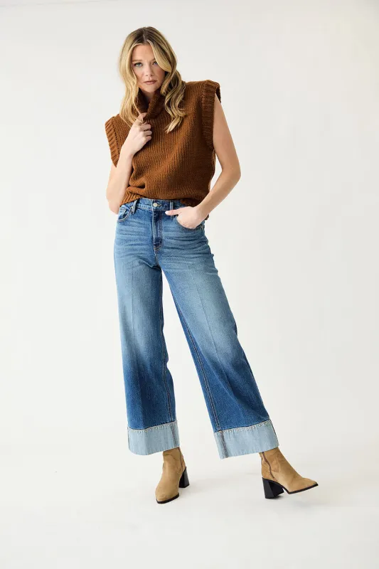 Parker Studded Hem Jean sold by Level 99