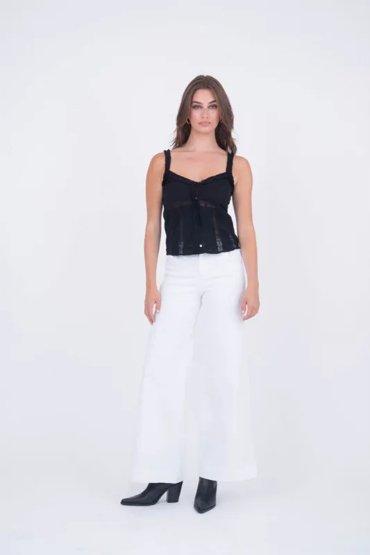 Clementine Denim Trouser sold by Level 99