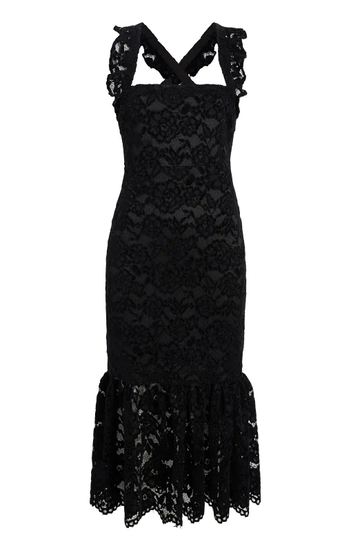 Lace Hara Dress made by Black