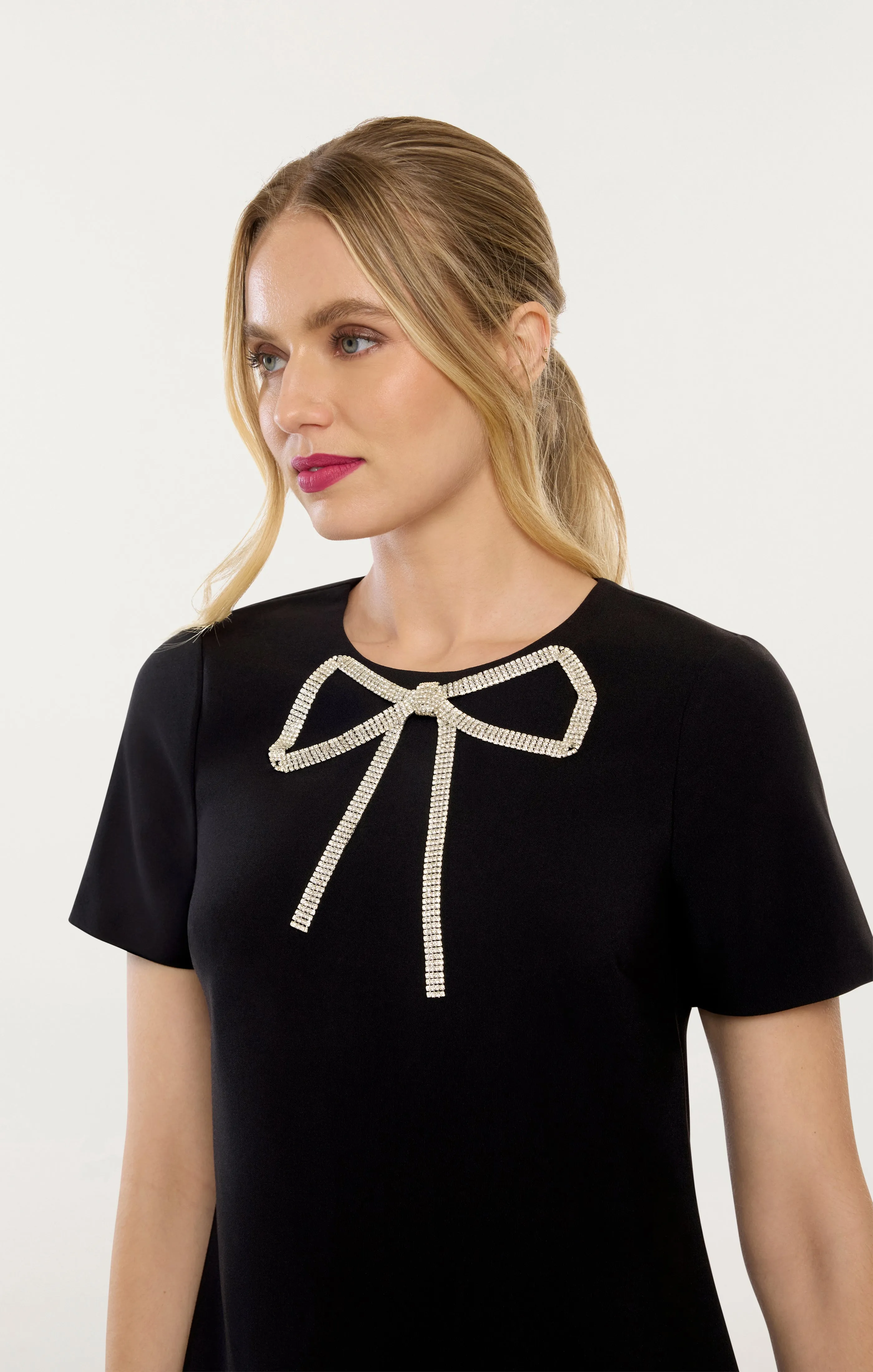 Jewel Bow Marullo Dress sold by Likely product image thumbnail 4