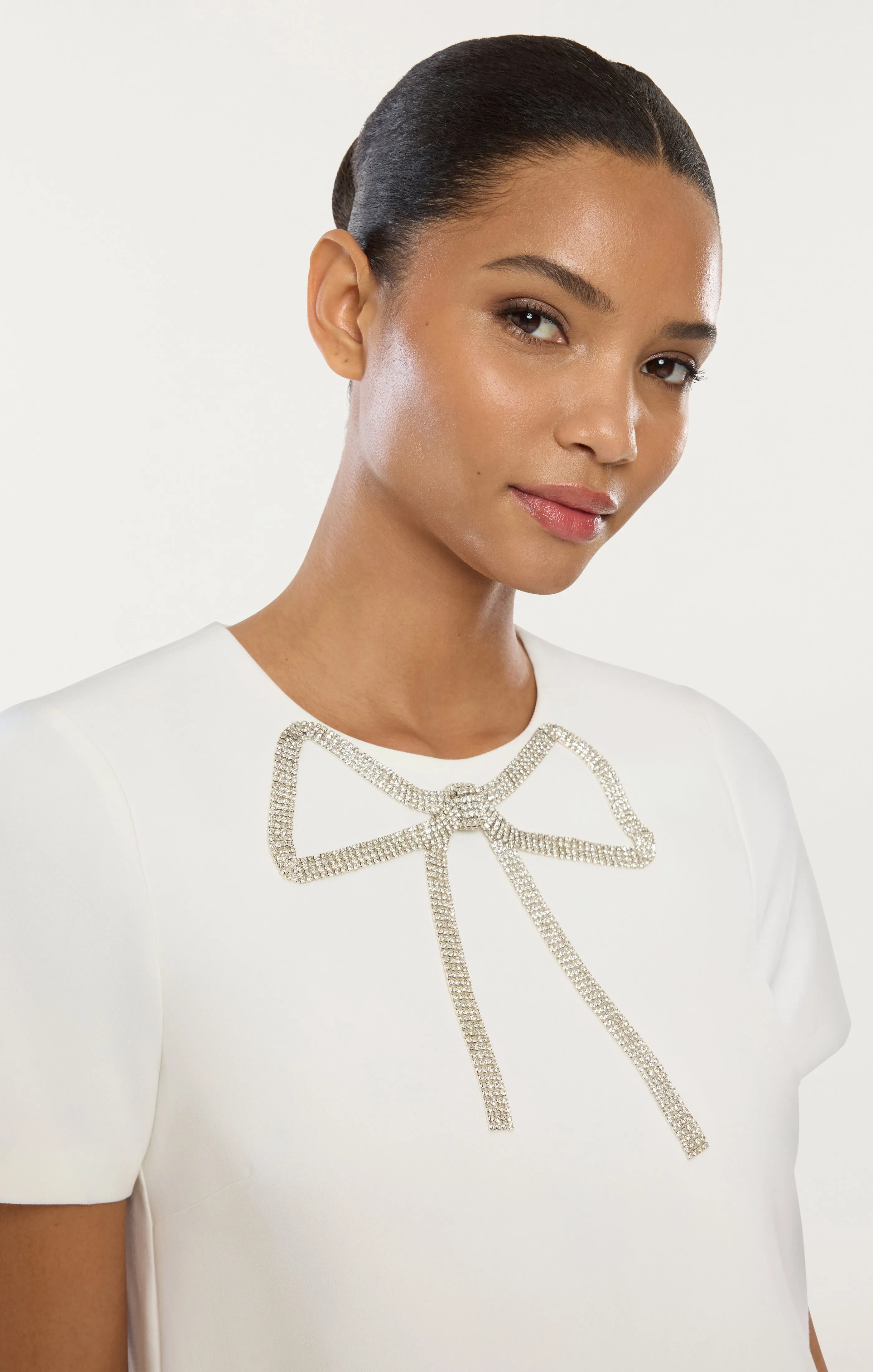 Jewel Bow Marullo Dress sold by Likely product image thumbnail 4