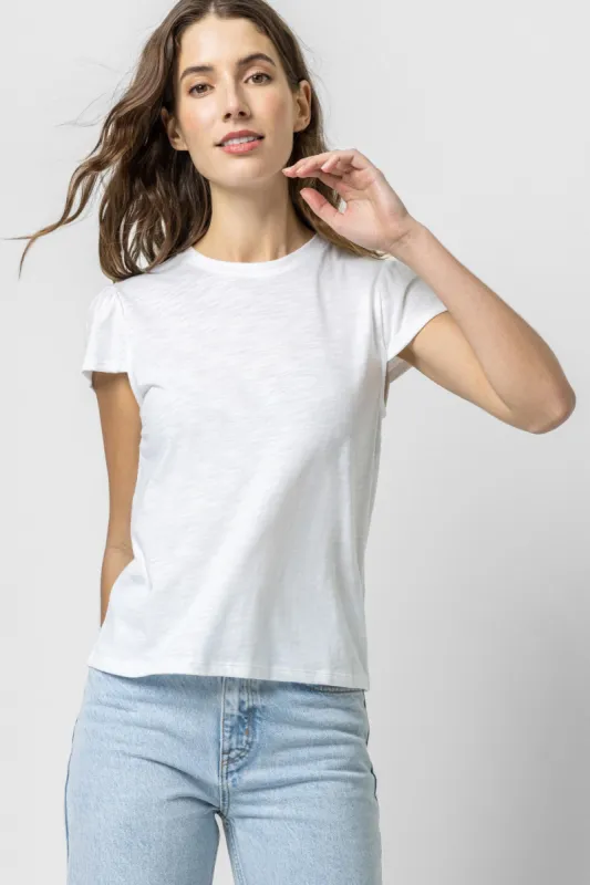 Cap Sleeve Crewneck sold by Lilla P