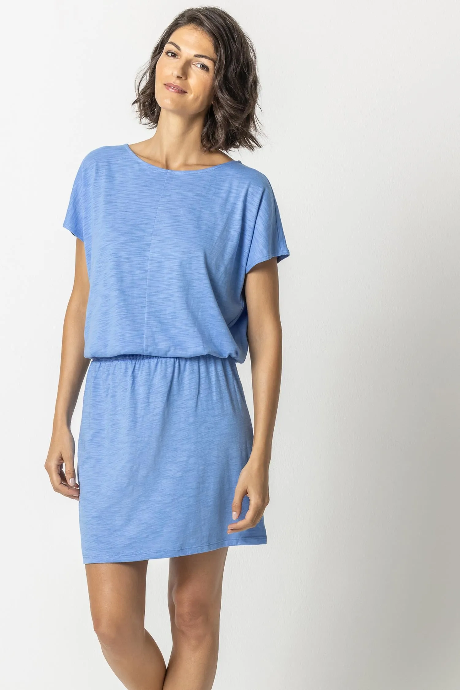 Smocked Dolman Sleeve Dress sold by Lilla P product image thumbnail 4