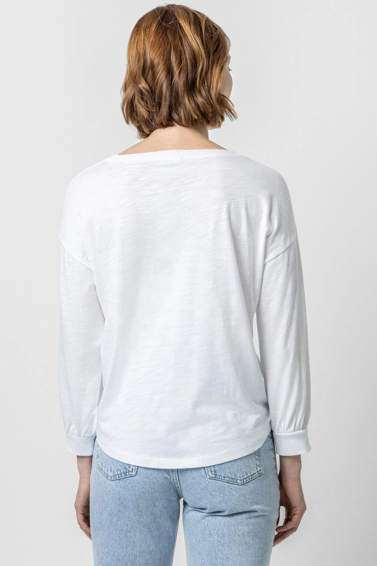 Bracelet Full Sleeve Boatneck sold by Lilla P product image thumbnail 2