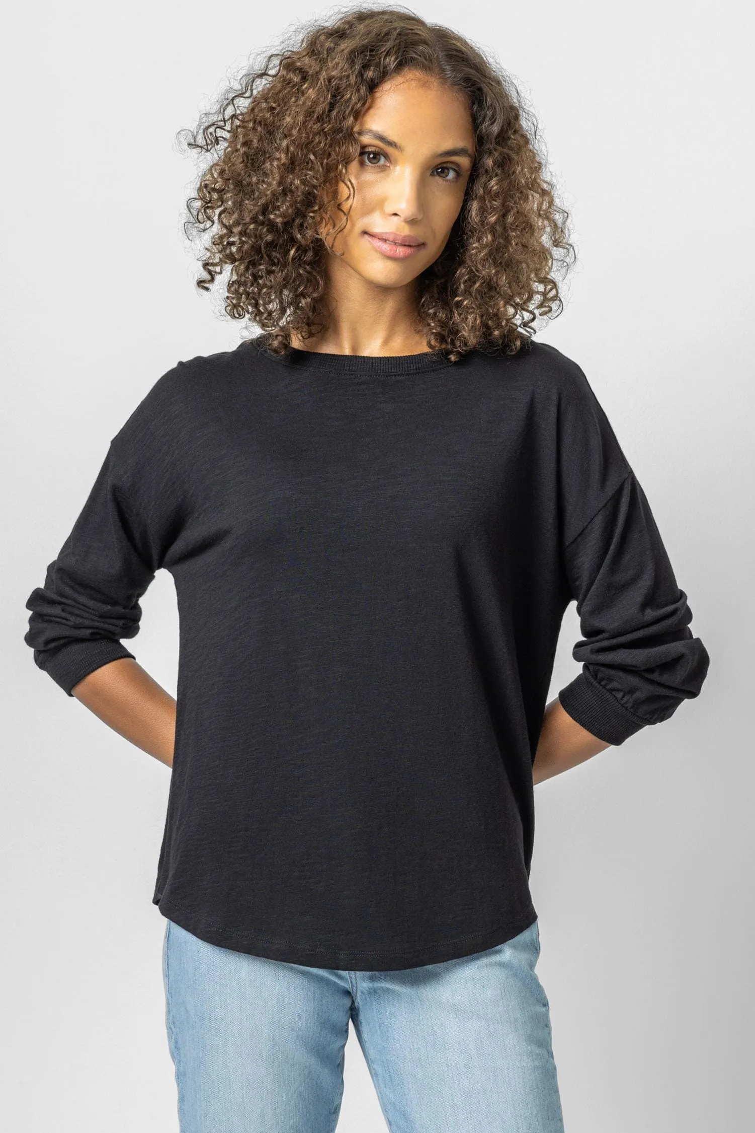 Bracelet Full Sleeve Boatneck sold by Lilla P product image thumbnail 3