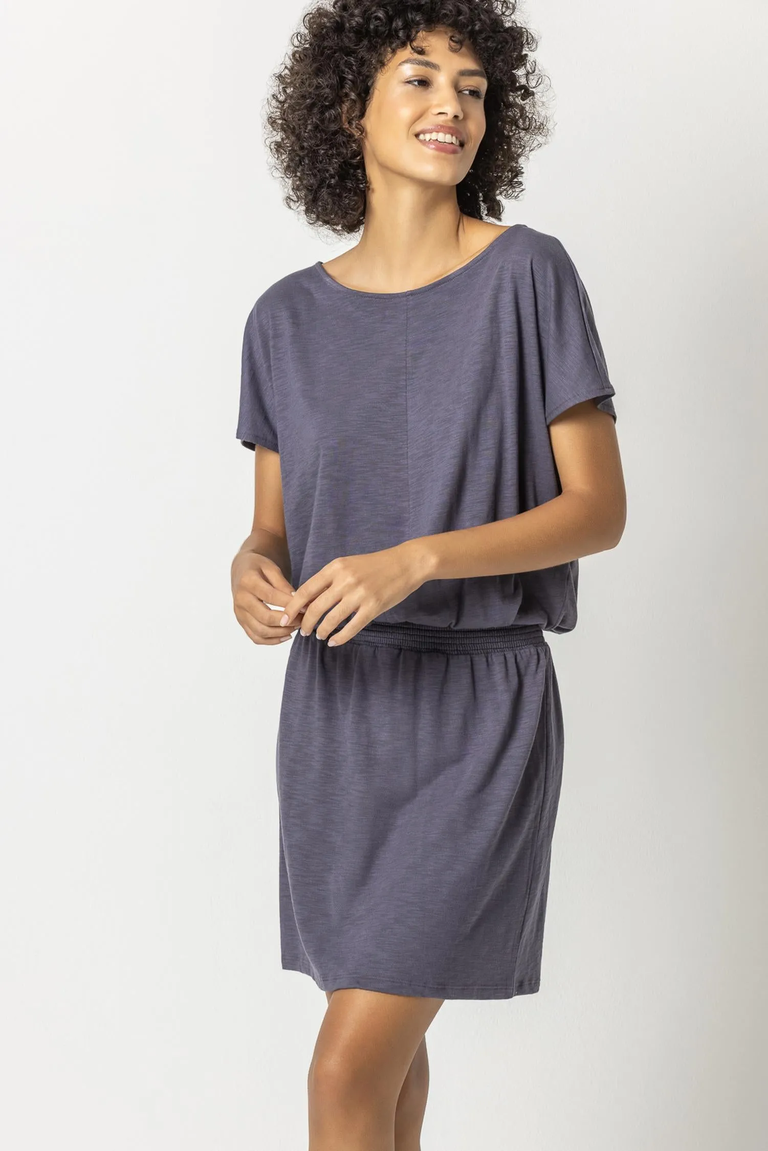 Smocked Dolman Sleeve Dress sold by Lilla P product image thumbnail 2