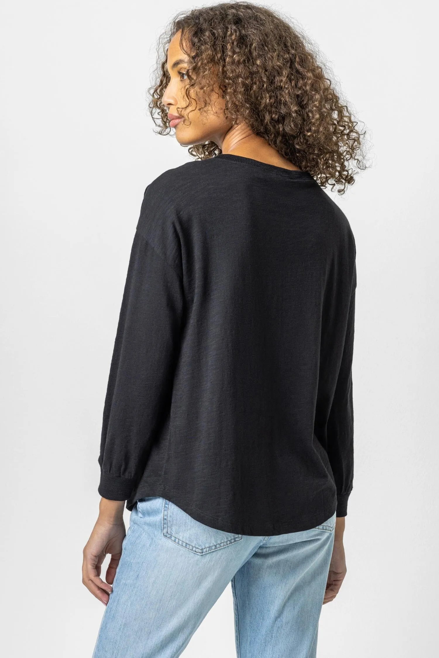 Bracelet Full Sleeve Boatneck sold by Lilla P product image thumbnail 4