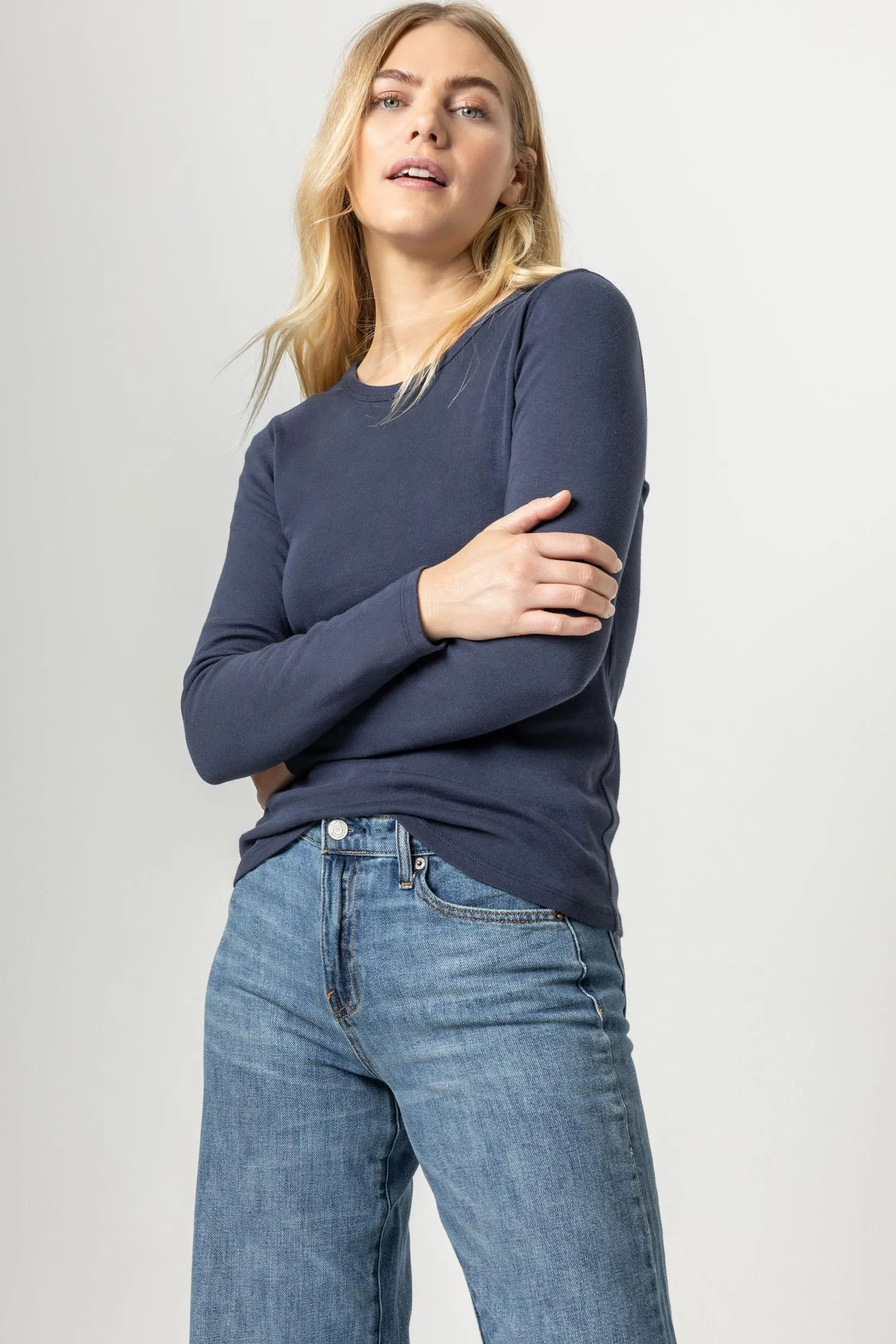 Long Sleeve Crew sold by Lilla P