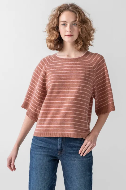 Easy Raglan Sweater made by Lilla P