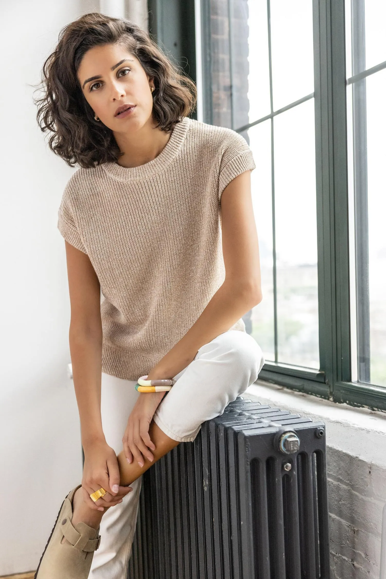 Rib Crewneck Sweater sold by Lilla P product image thumbnail 4