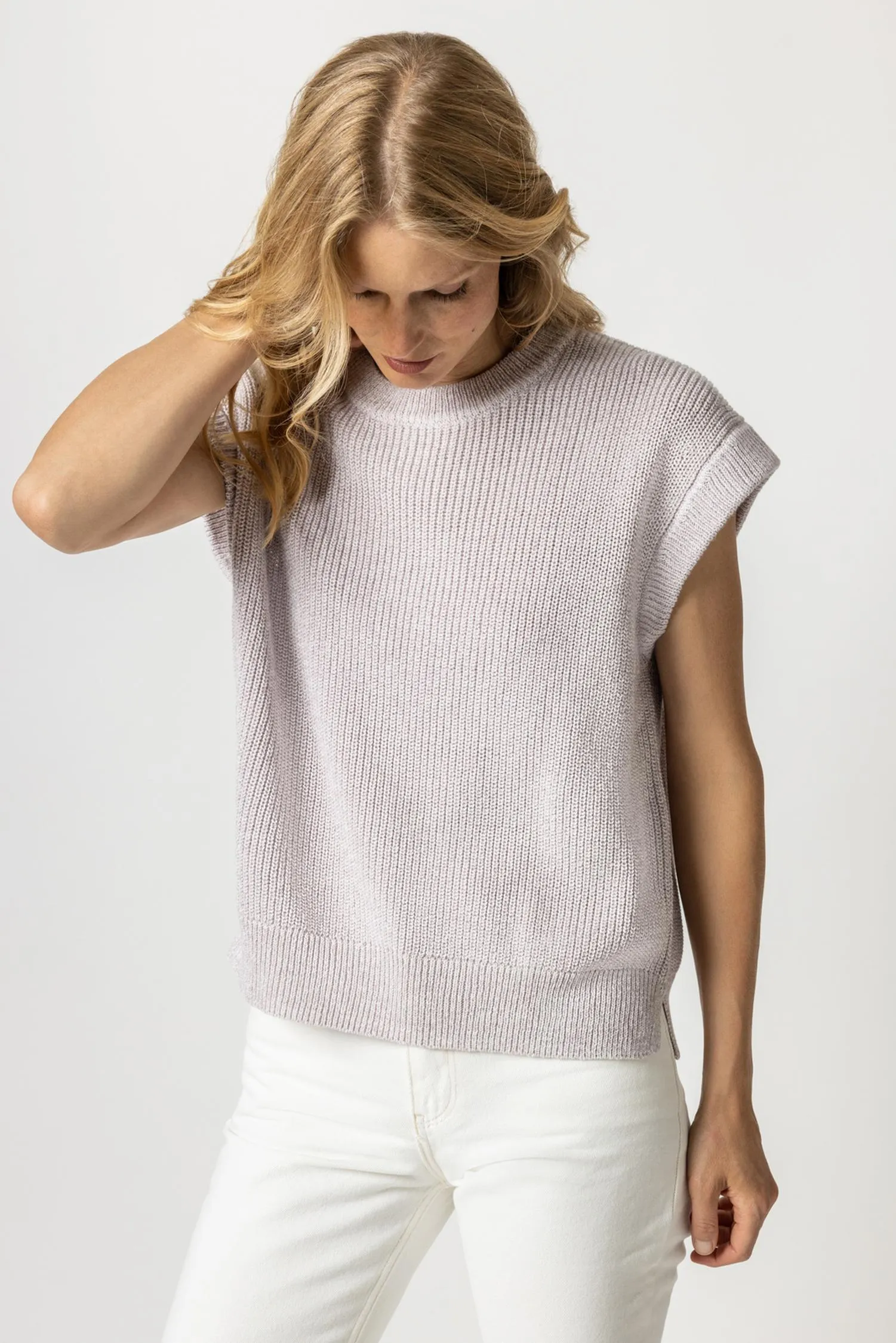 Rib Crewneck Sweater sold by Lilla P product image thumbnail 3