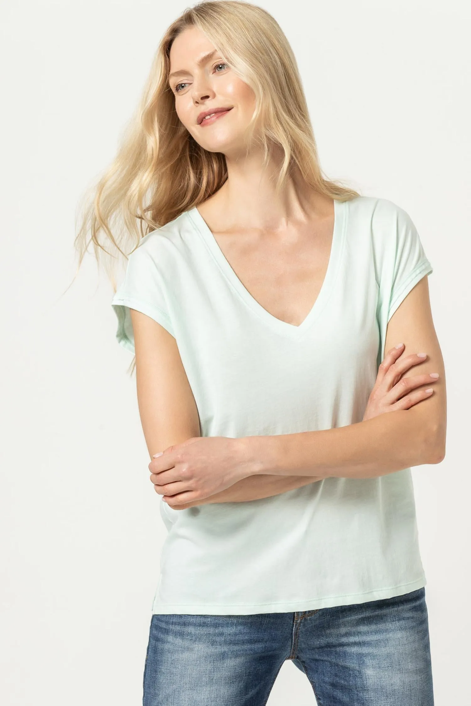 Easy V-Neck sold by Lilla P