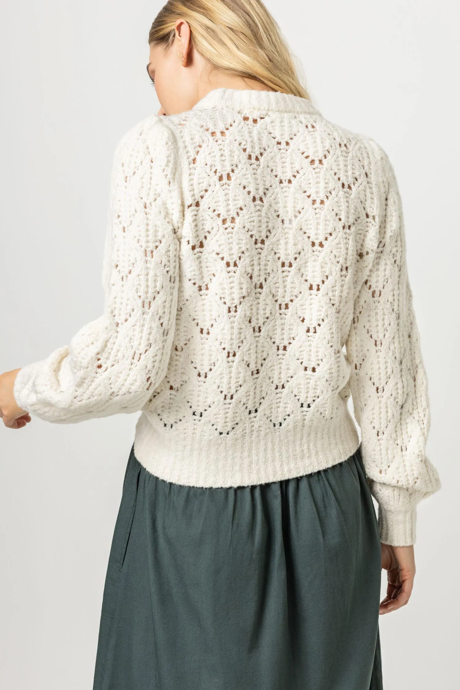 Novelty Stitch Crewneck Sweater sold by Lilla P product image thumbnail 5