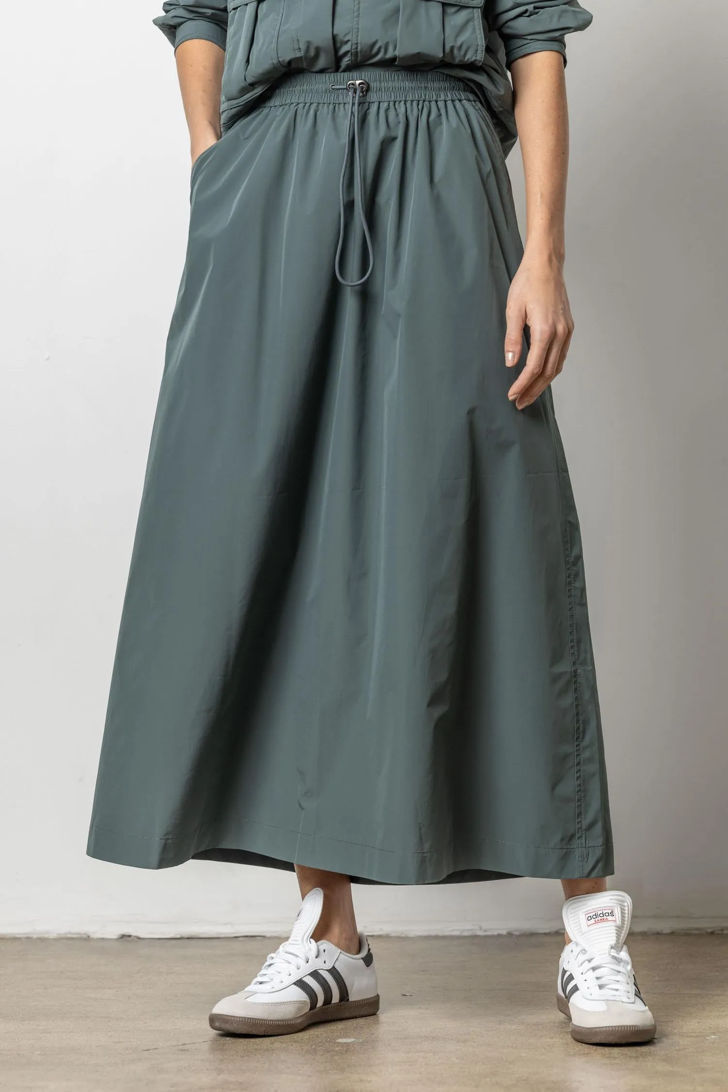 Nylon Maxi Skirt sold by Lilla P