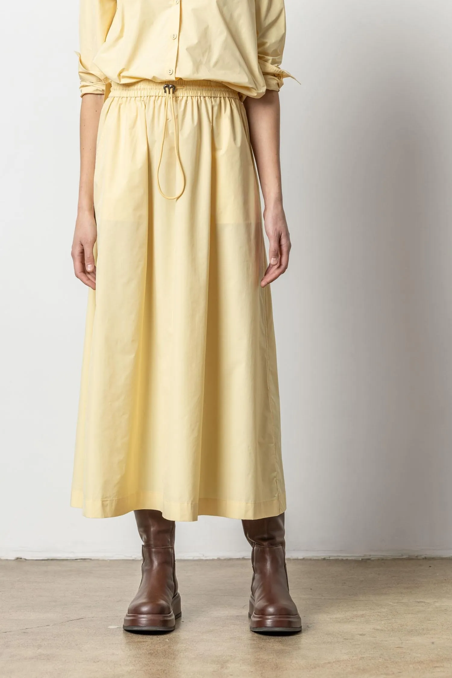 Nylon Maxi Skirt sold by Lilla P product image thumbnail 5