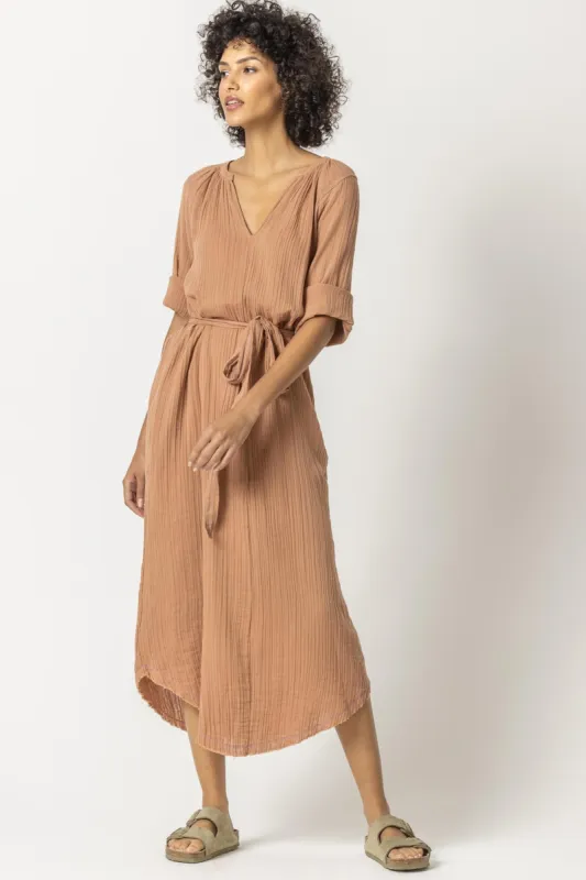 Split Neck Dress sold by Lilla P