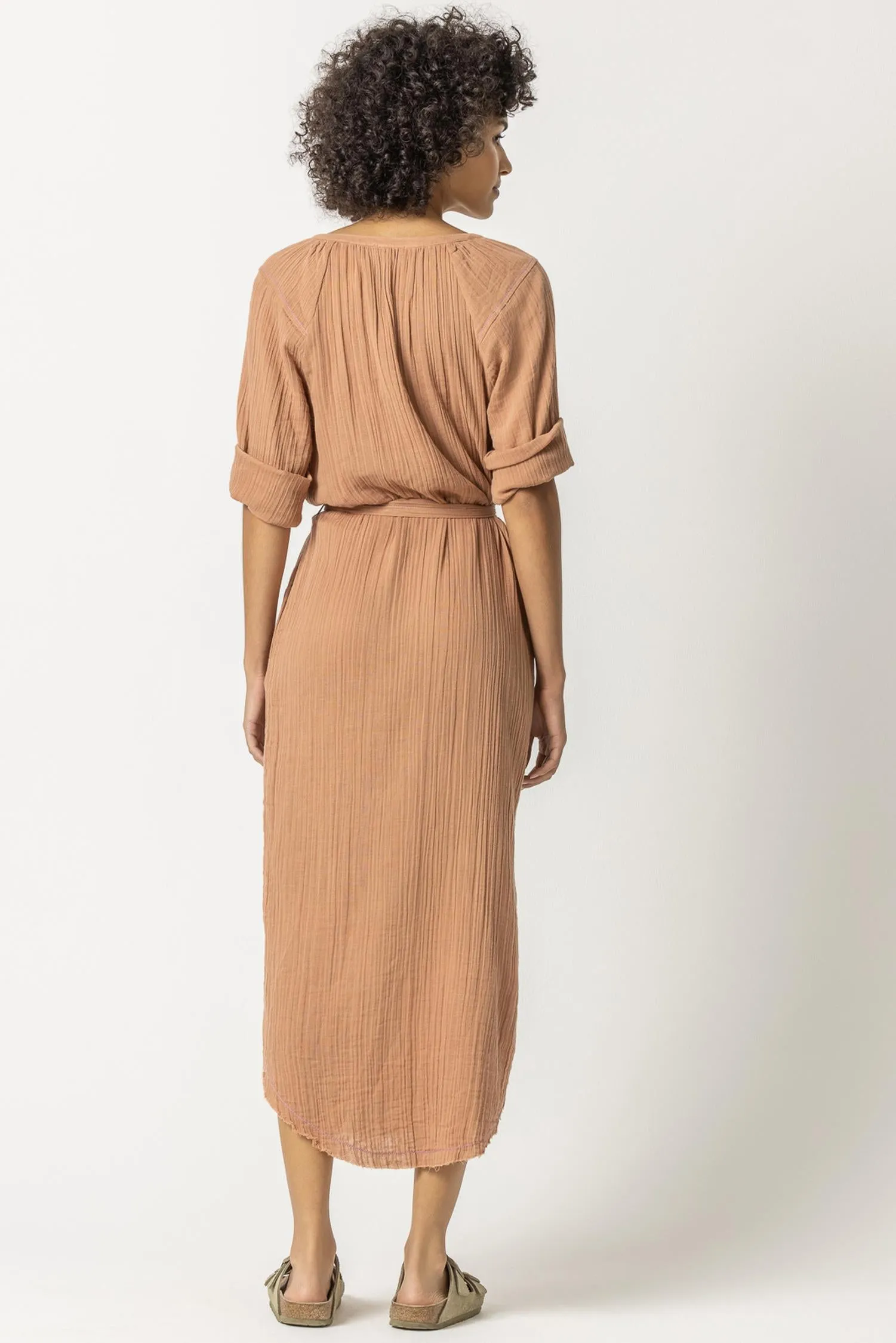 Split Neck Dress sold by Lilla P product image thumbnail 2
