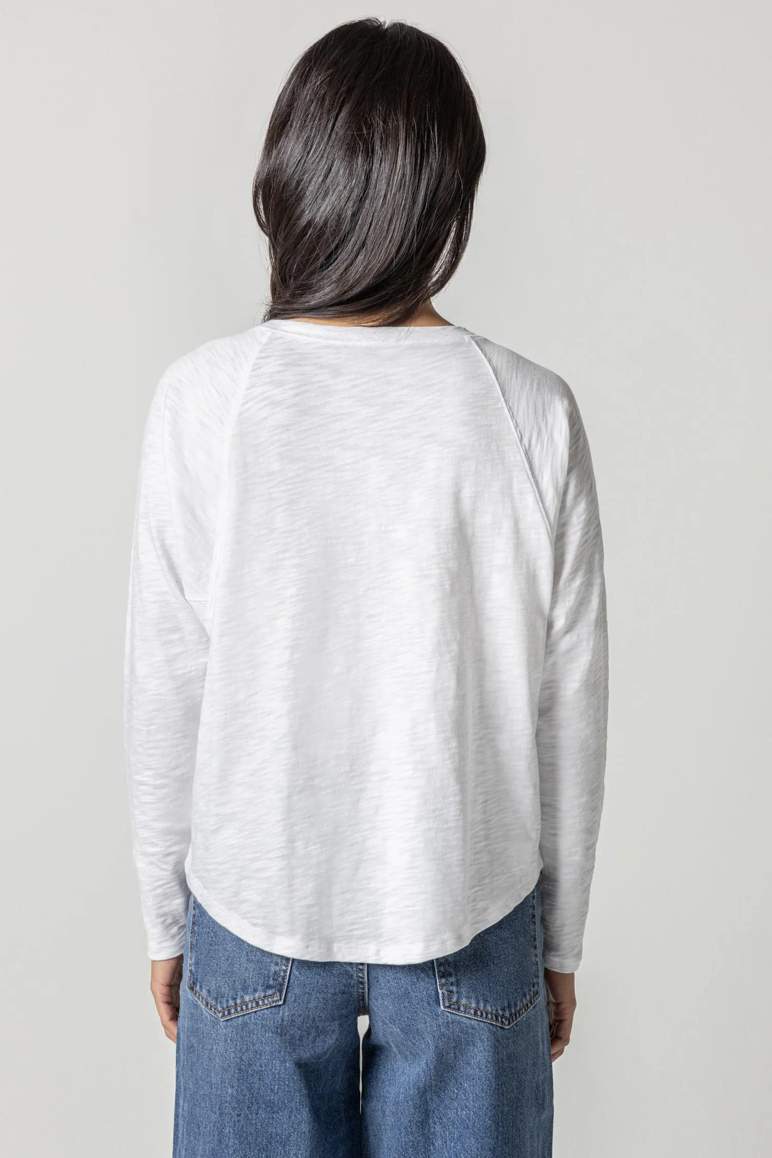 Long Sleeve Gusset Boatneck sold by Lilla P product image thumbnail 2