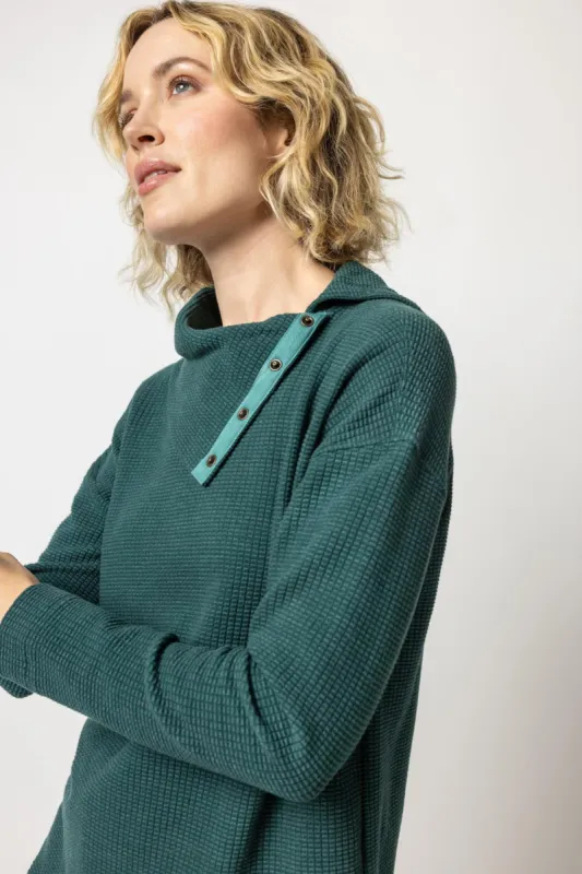 Long Sleeve Snap Collar sold by Lilla P