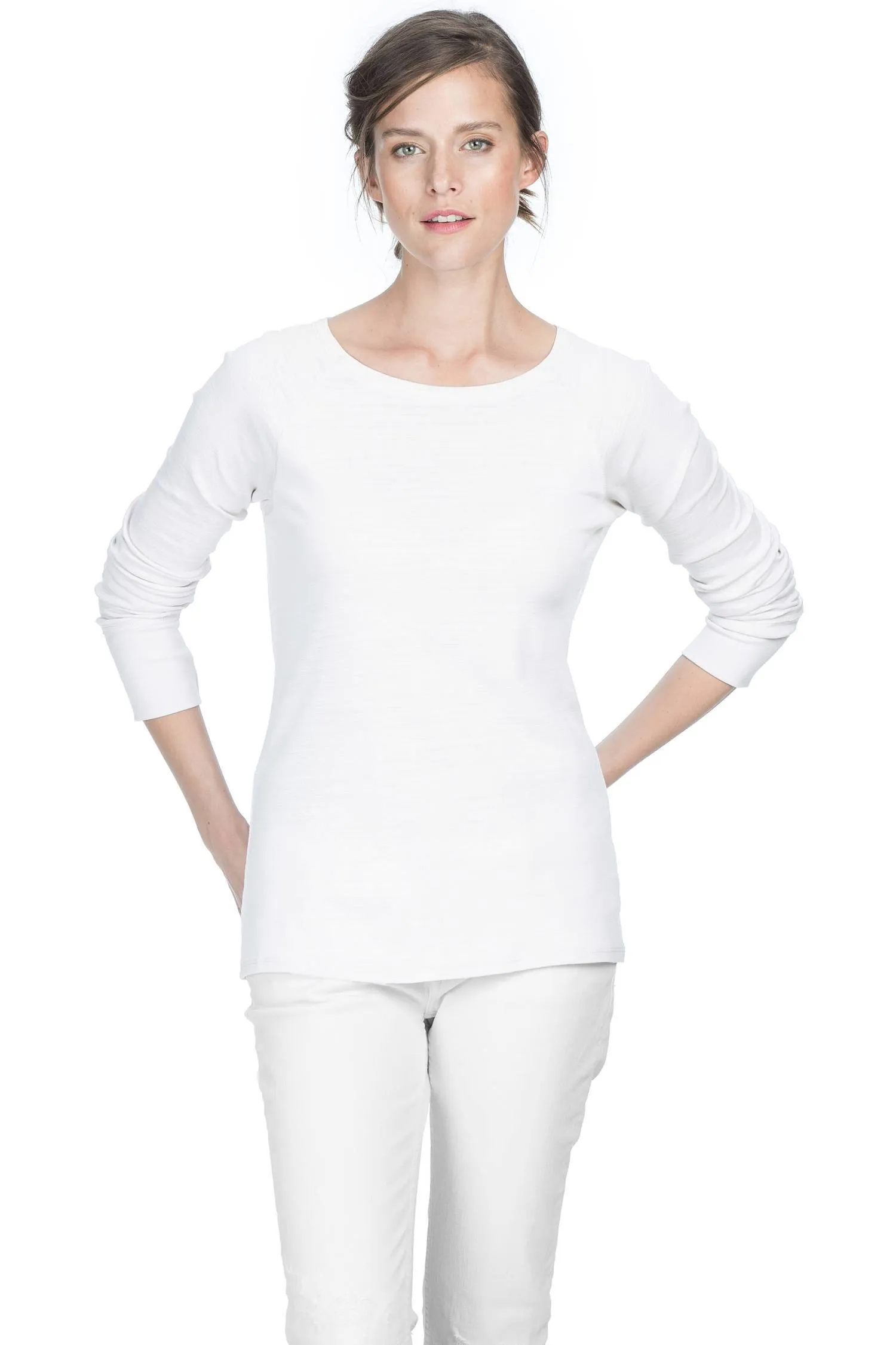 3/4 Sleeve Boatneck sold by Lilla P product image thumbnail 5