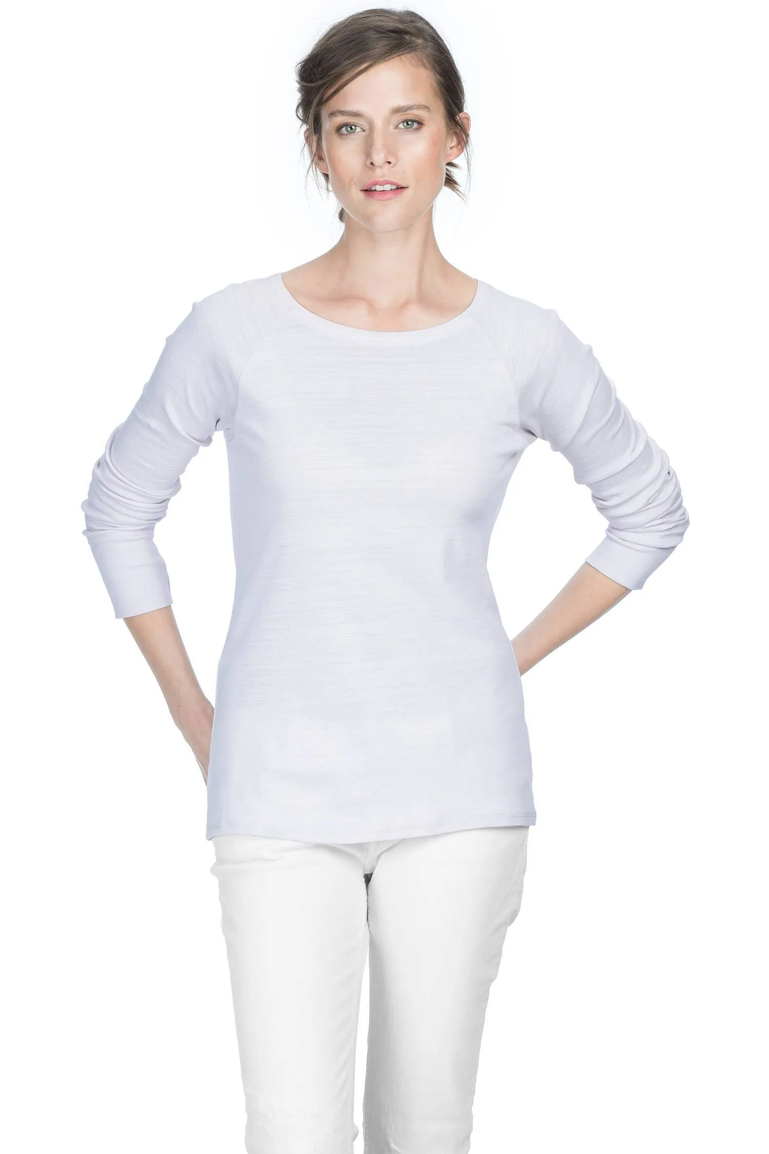 3/4 Sleeve Boatneck sold by Lilla P product image thumbnail 3