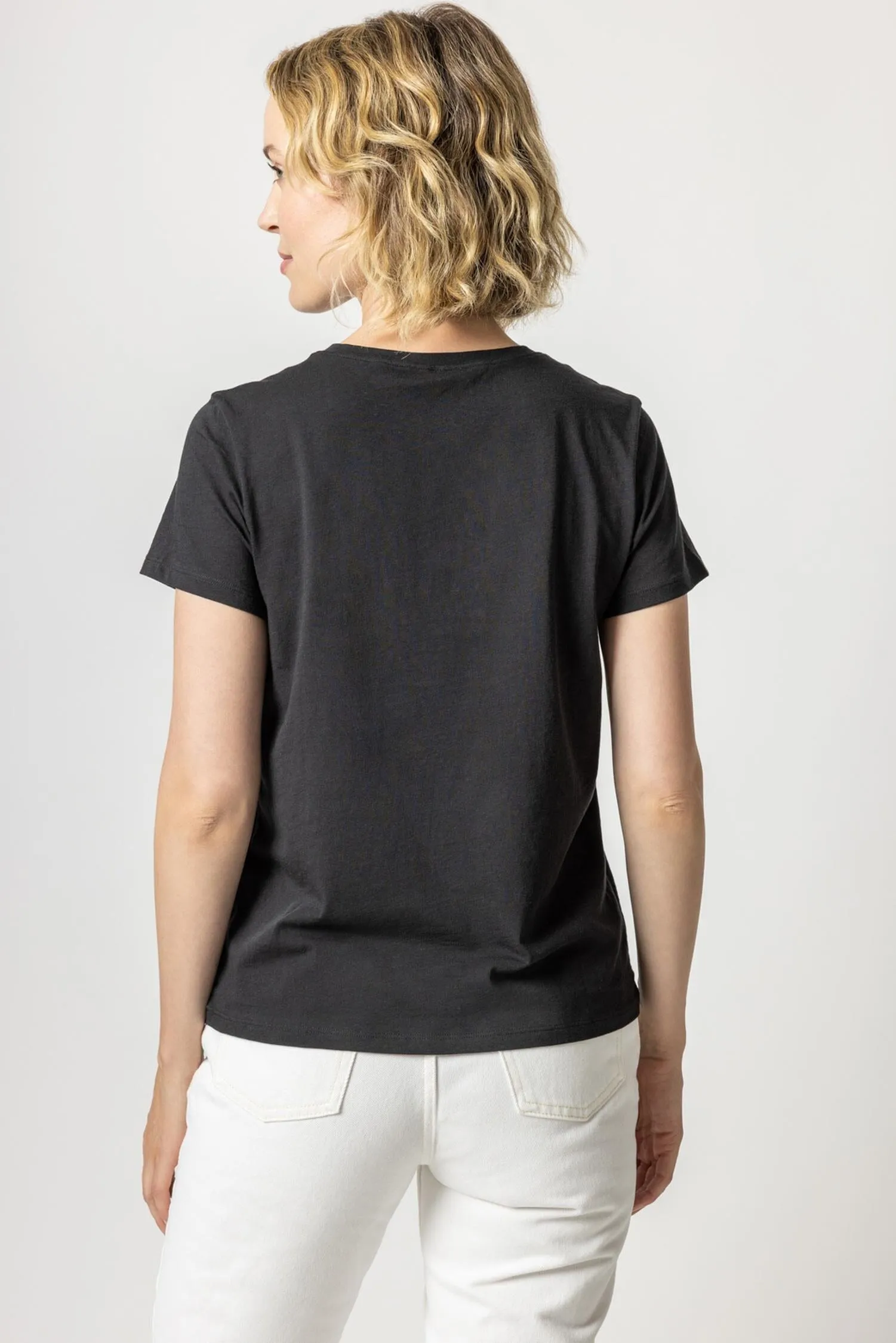 Short Sleeve Crewneck sold by Lilla P product image thumbnail 4