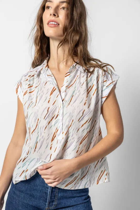 Easy Yoke Blouse sold by Lilla P