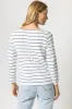 Striped 3/4 Sleeve Boatneck sold by Lilla P