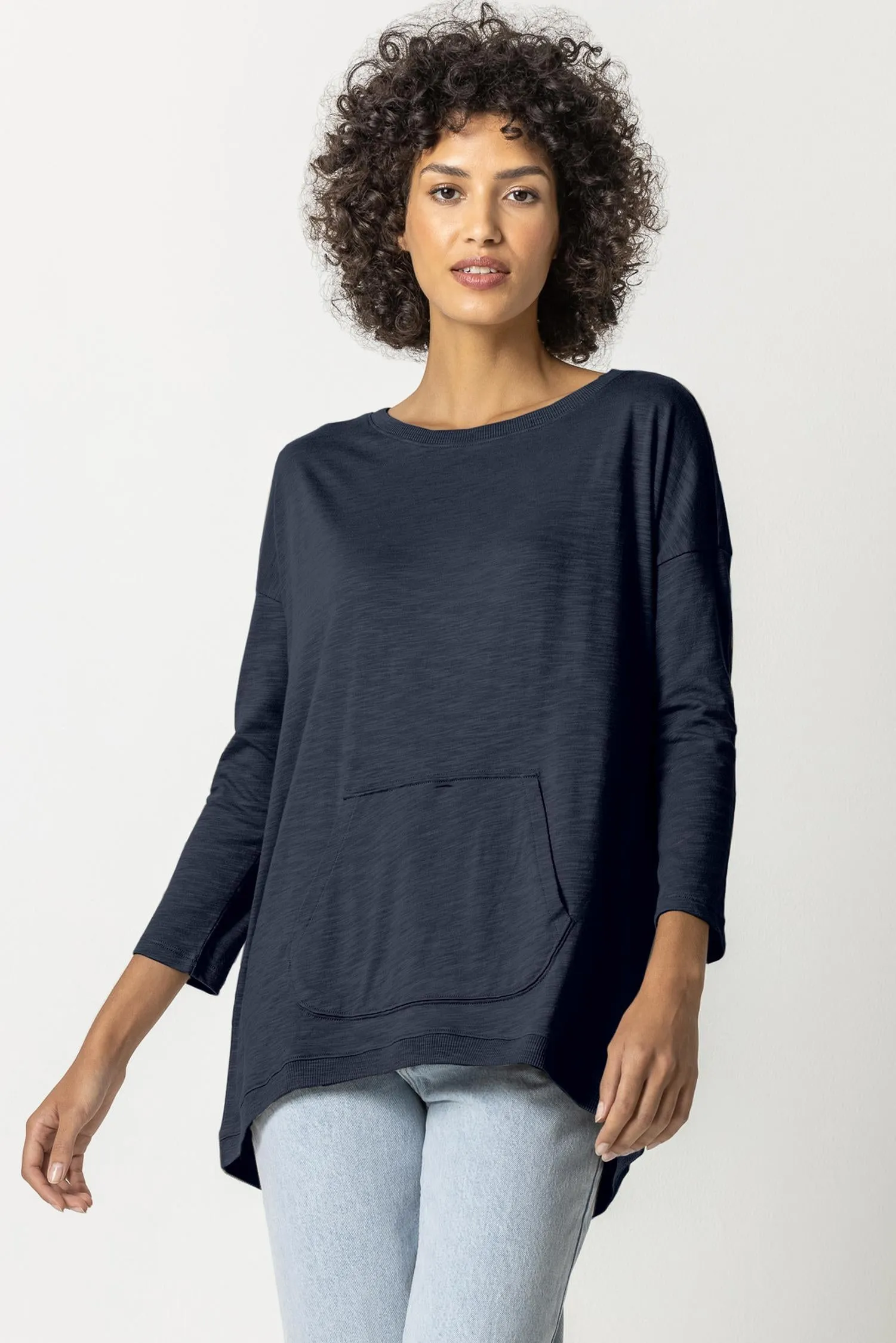 Hi-Low Pocket Tunic sold by Lilla P product image thumbnail 4