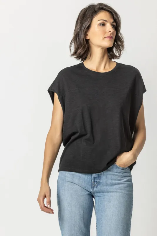 Oversized Cocoon Top sold by Lilla P