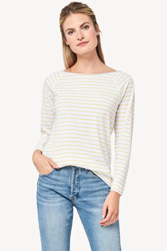 3/4 Sleeve Boatneck Shirt sold by Lilla P