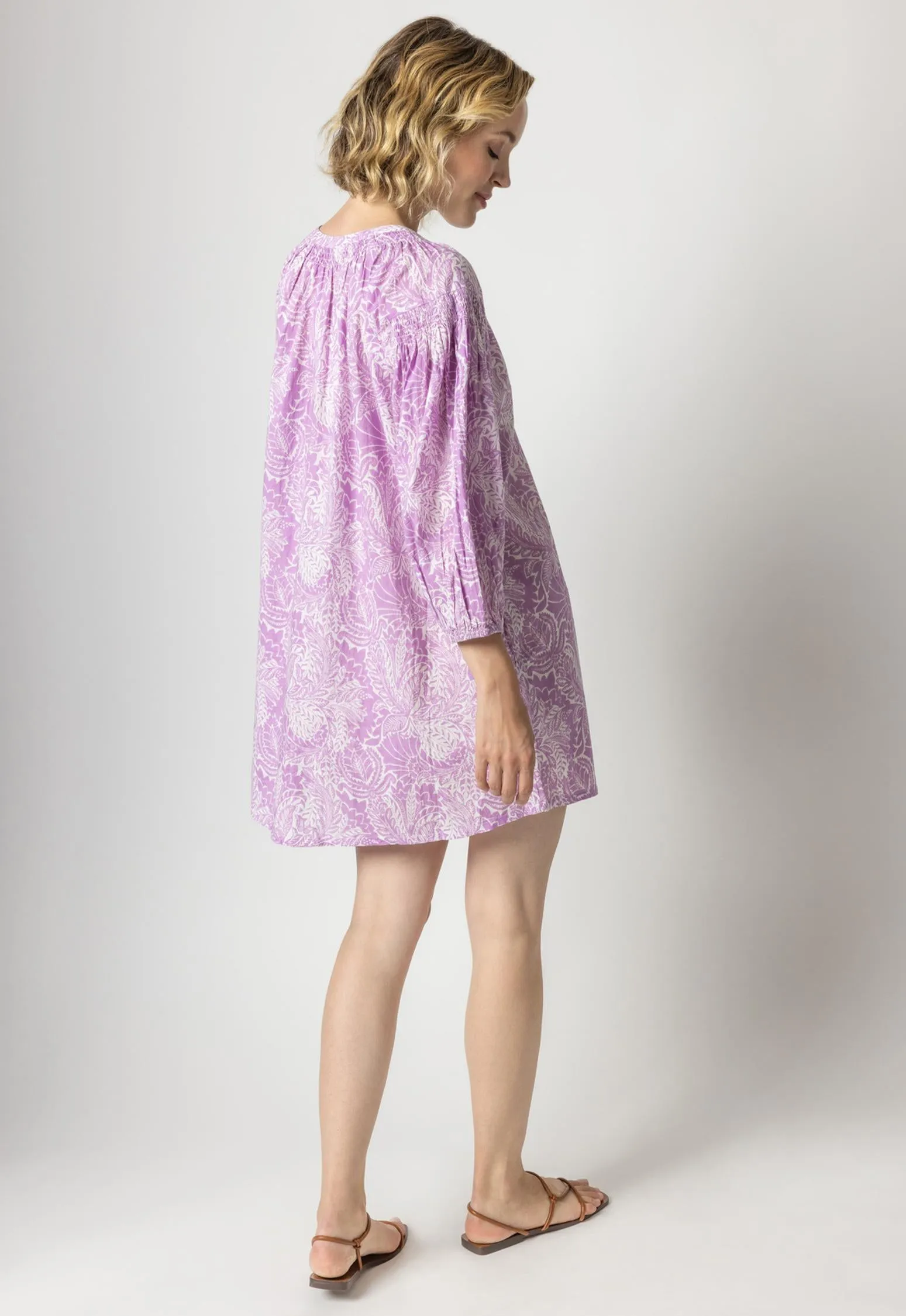 Bracelet Sleeve Buttondown Dress sold by Lilla P product image thumbnail 3