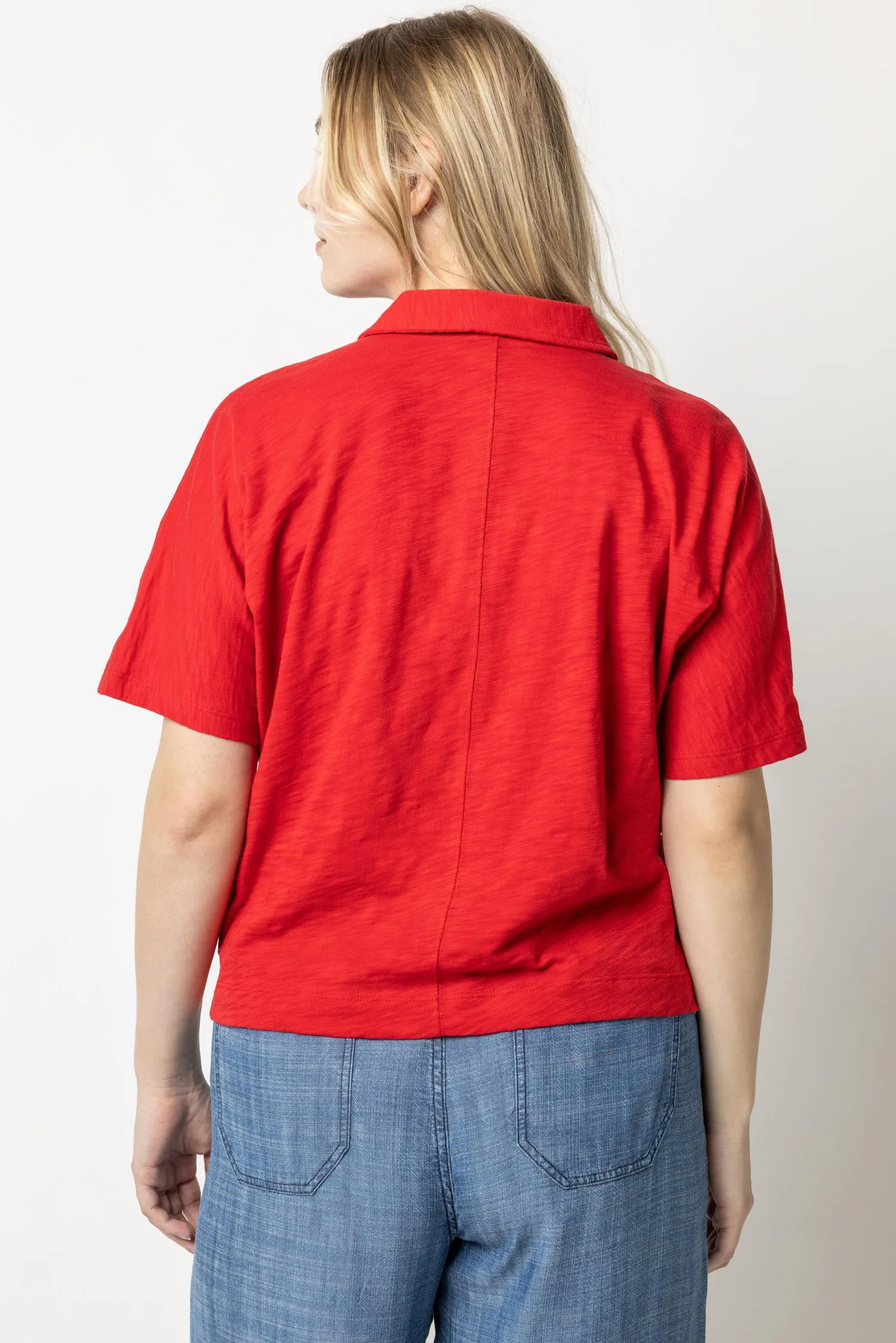 Short Sleeve Dolman Polo sold by Lilla P product image thumbnail 4