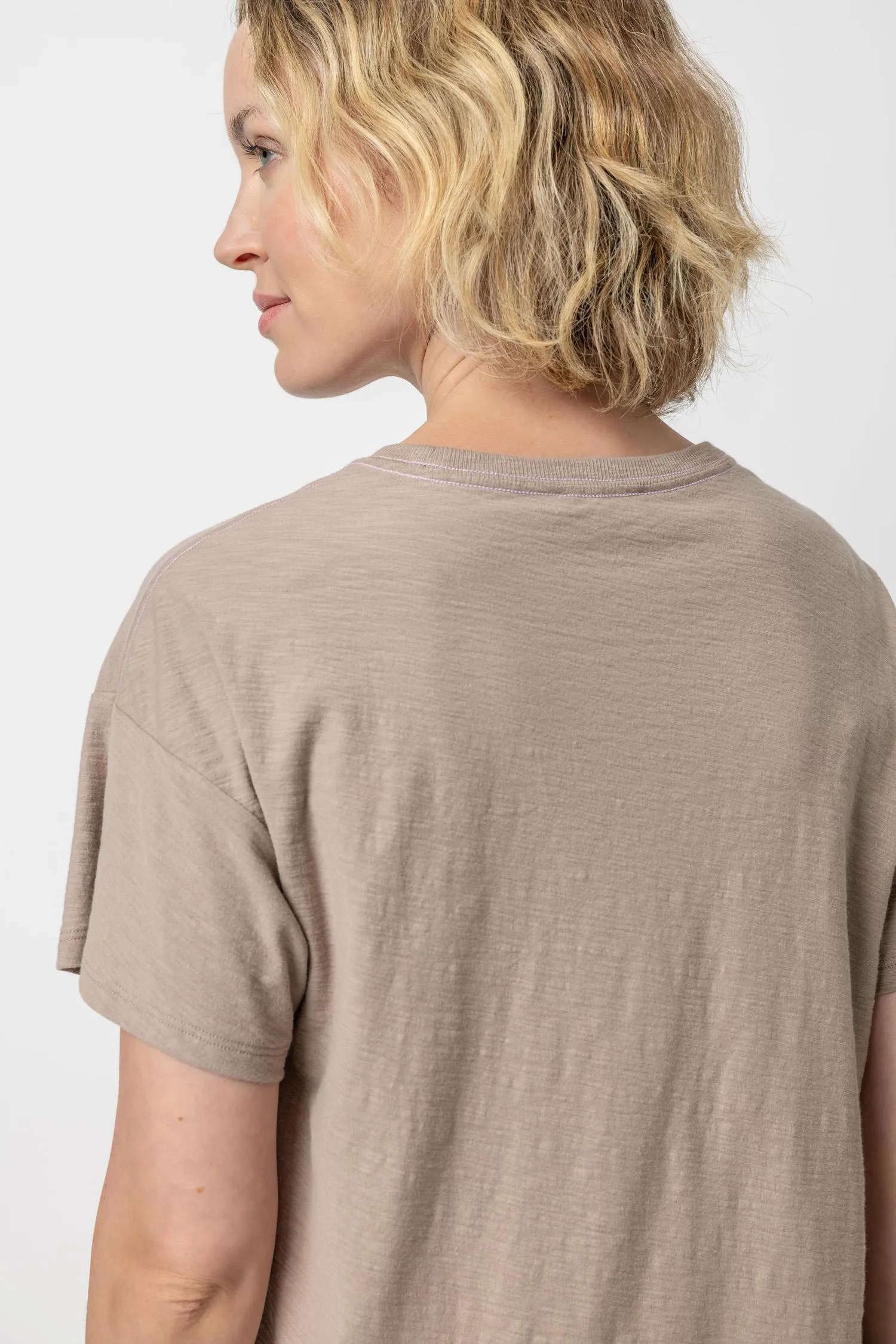 Short Sleeve Pocket Tee sold by Lilla P product image thumbnail 4