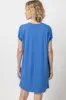 Easy V-Neck Elastic Cuff Dress sold by Lilla P