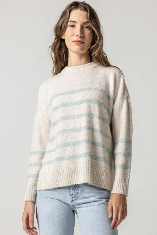 Easy Striped Pullover Sweater sold by Lilla P