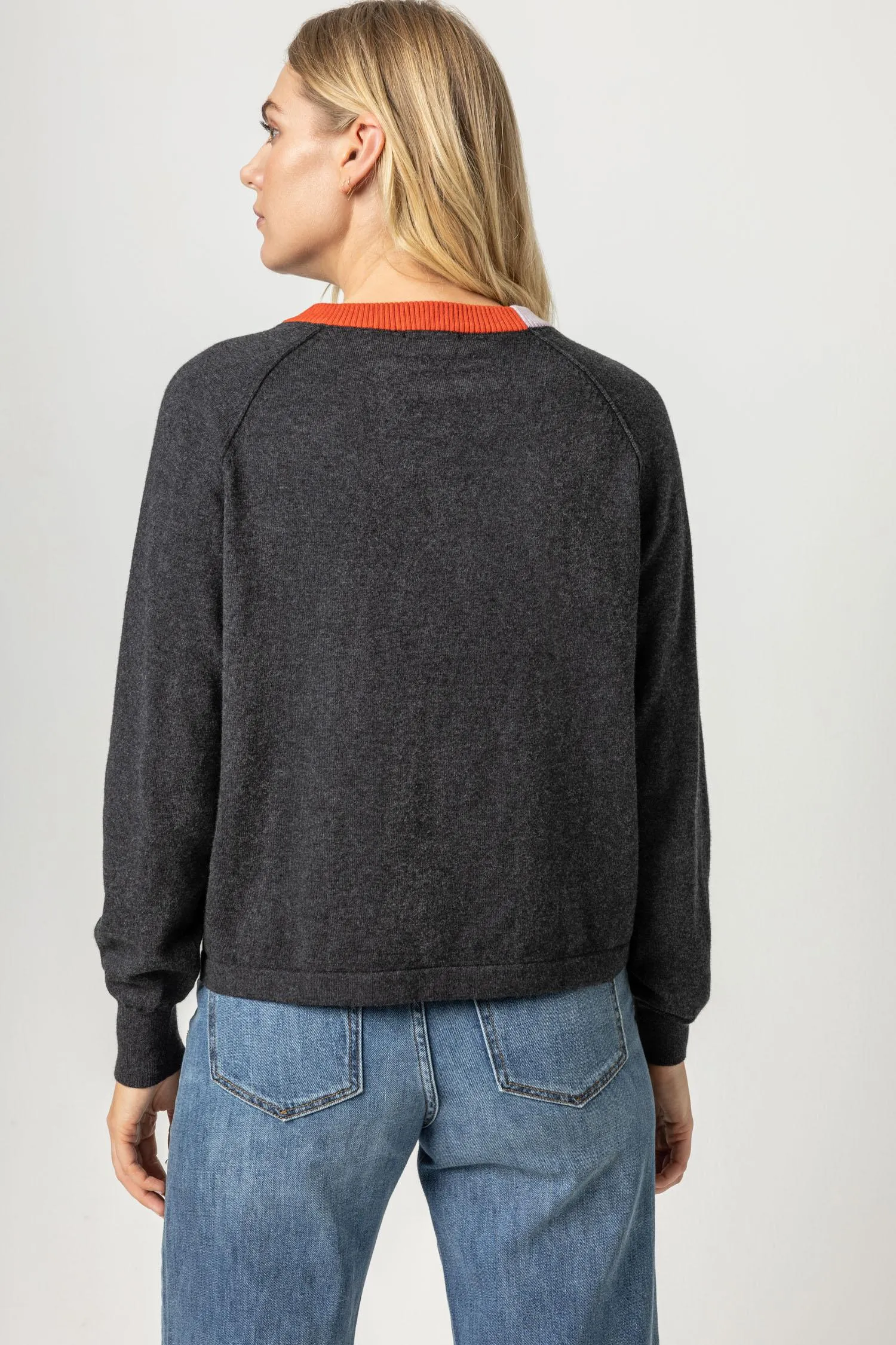 Colorblock Raglan Sweater sold by Lilla P product image thumbnail 5