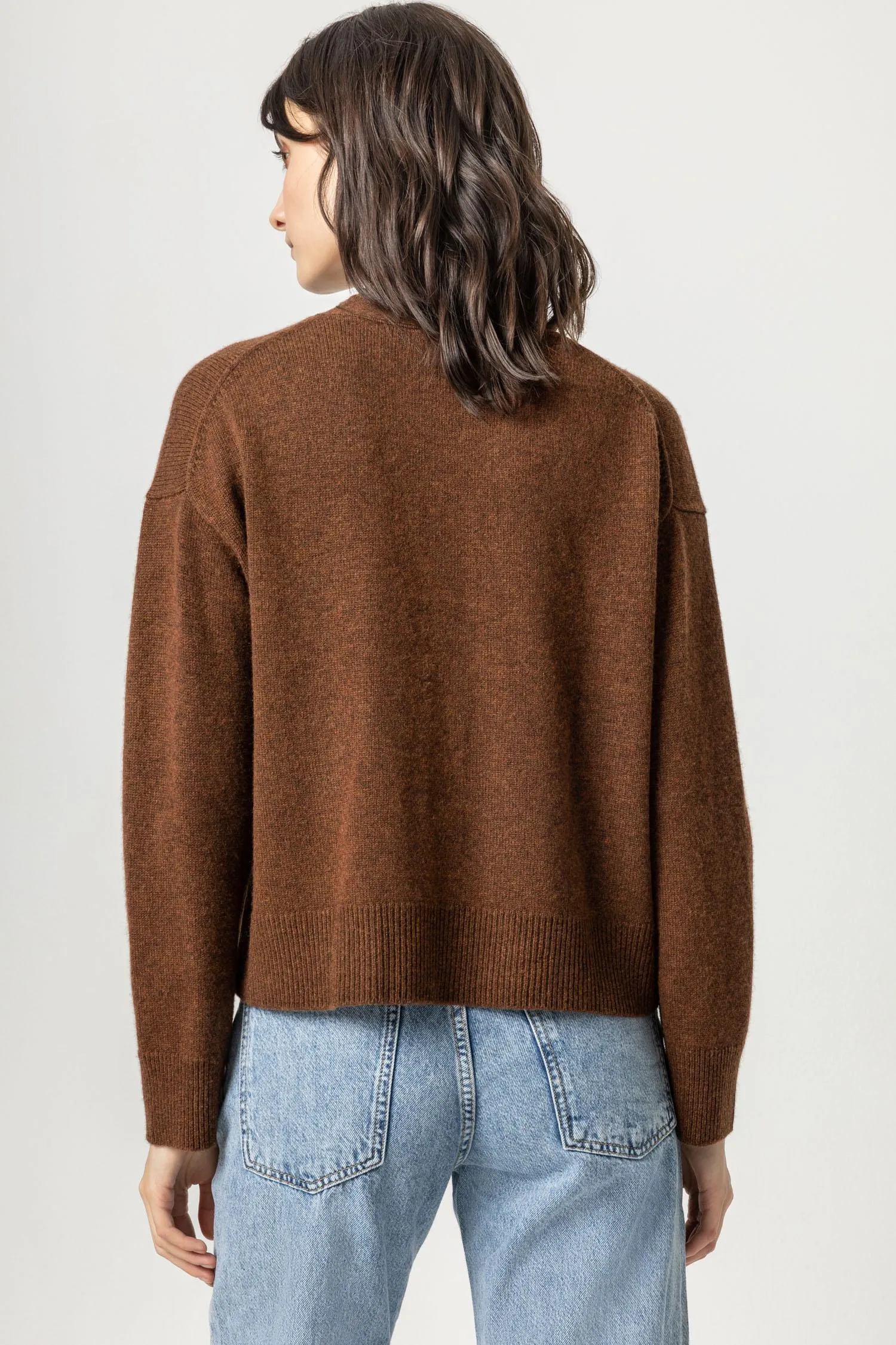 Snap Front Cardigan Sweater sold by Lilla P product image thumbnail 3