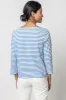 Striped 3/4 Sleeve Boatneck sold by Lilla P