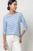 Striped 3/4 Sleeve Boatneck sold by Lilla P