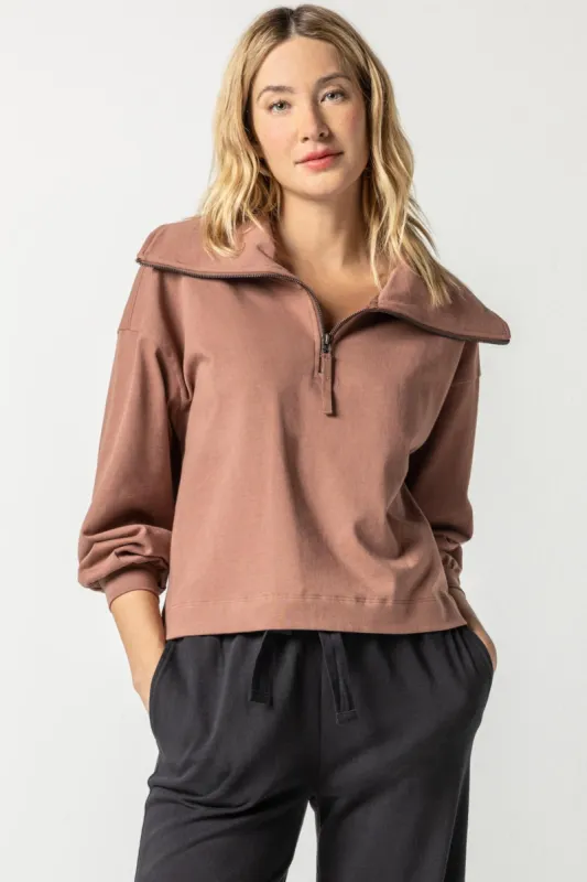 Full Sleeve Half Zip sold by Lilla P