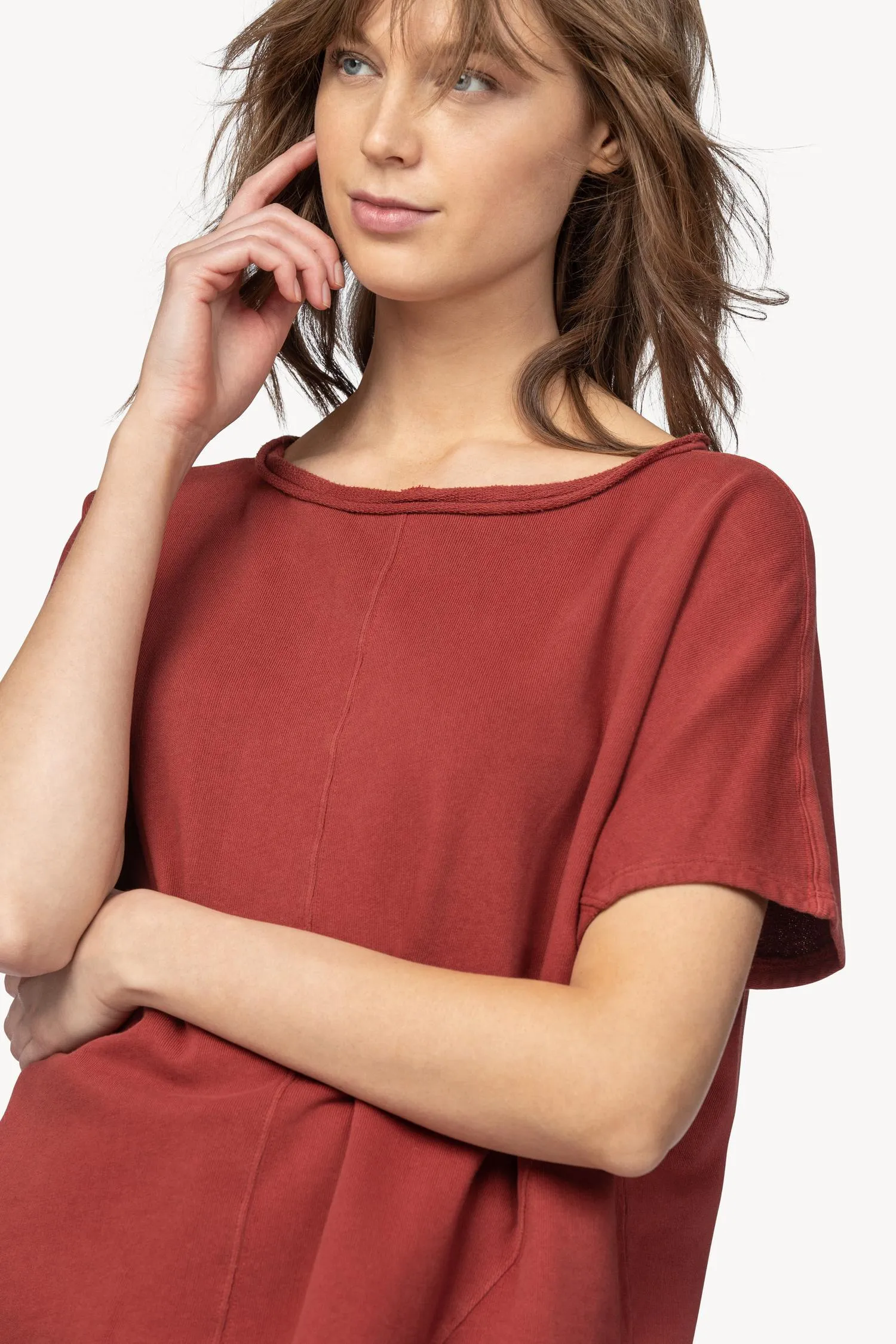 Oversized Boxy Boatneck sold by Lilla P product image thumbnail 5